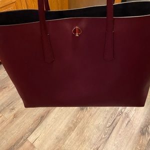 Kate Spade Molly Tote sangria color